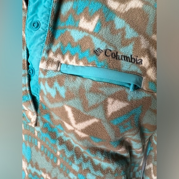 Columbia sportswear button up quarter-zip women’s medium - Picture 6 of 11